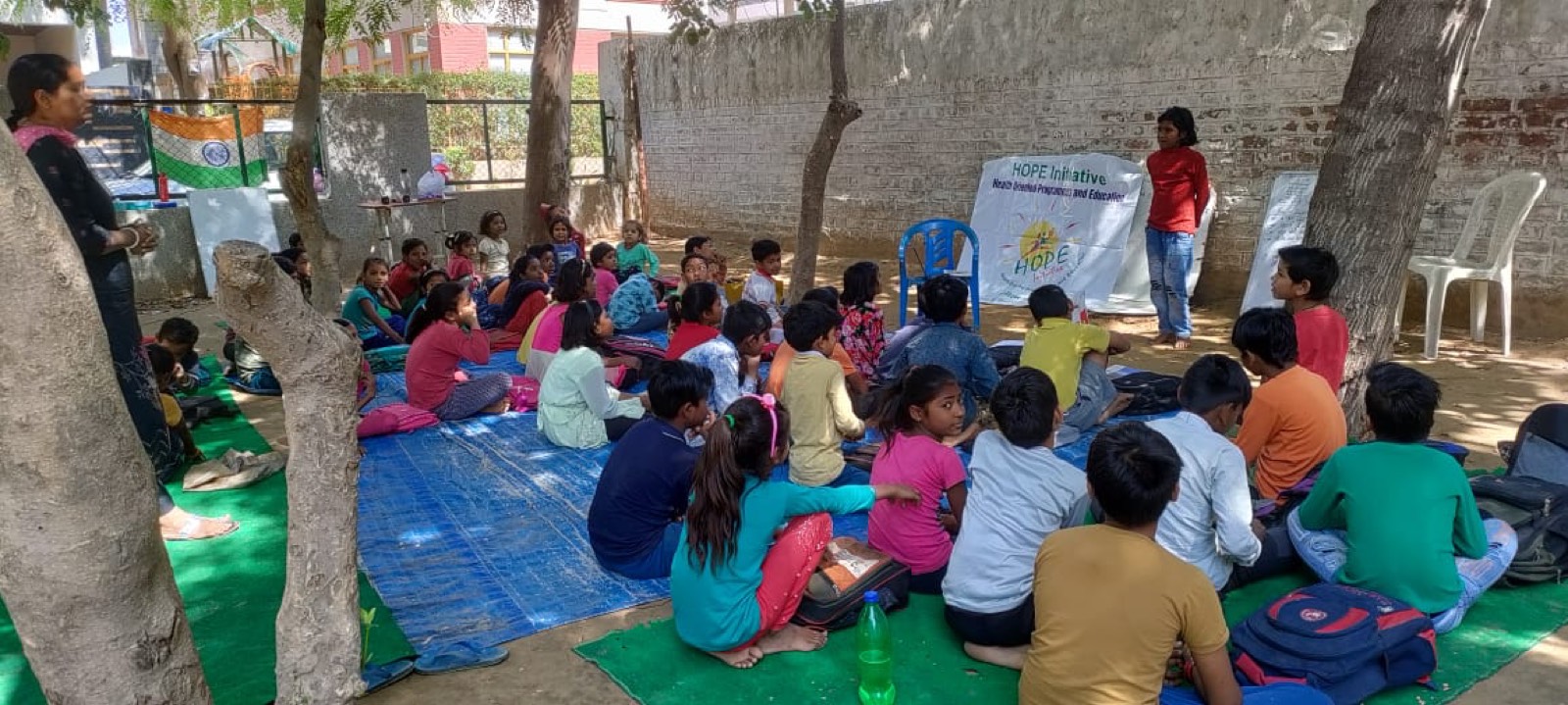 Freepathshala School — Sessions in park 1
