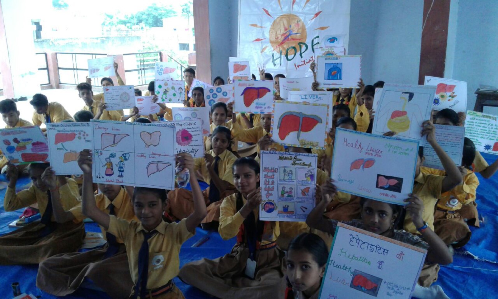 Poster Comp at Guru Nanak Edu. Institute, Sitapur