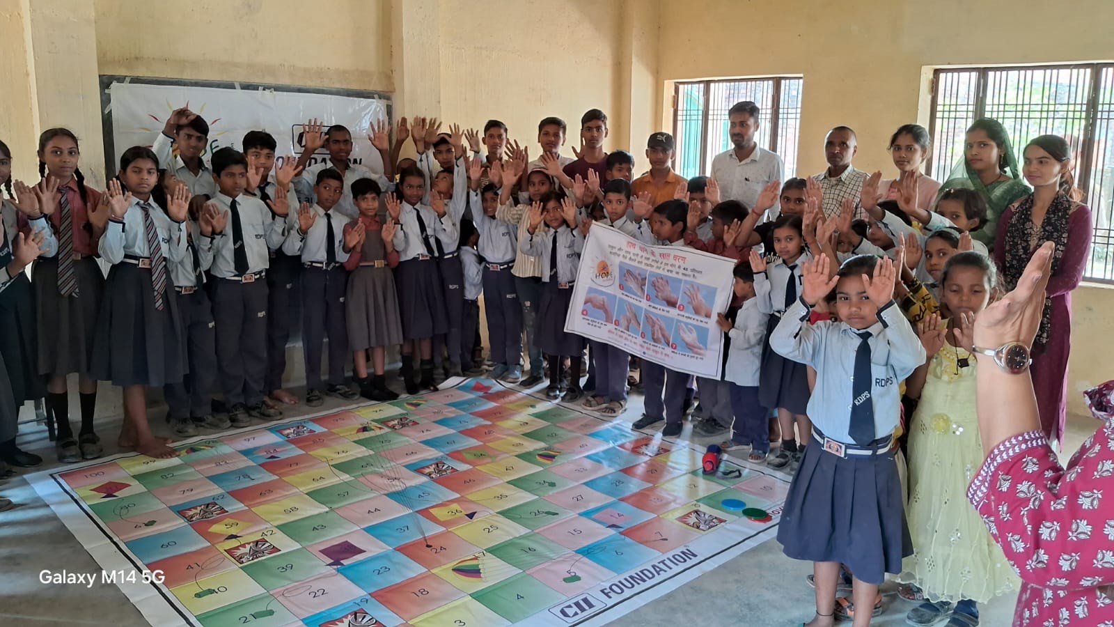 Session on Sanitation at RD Public School, Marui, 29-4-2025